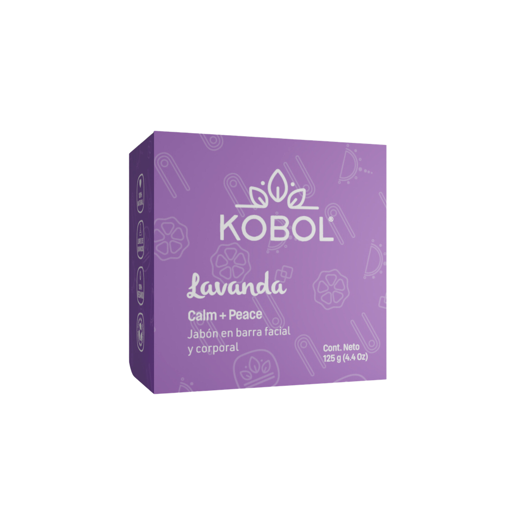 Jabón Dermolimpiador Vegano de Lavanda