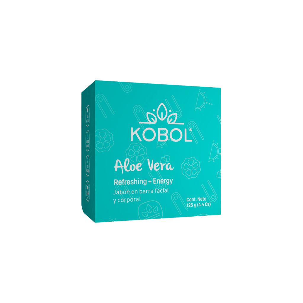 Jabón Dermolimpiador Vegano de Aloe Vera