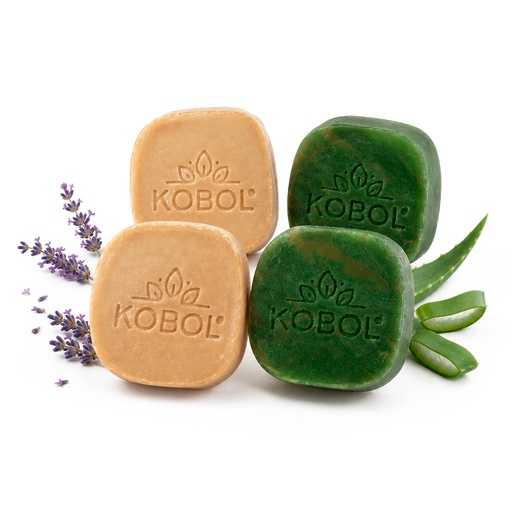 Pack de 4 Jabones Dermolimpiadores Veganos