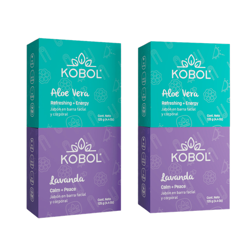 Pack de 4 Jabones Dermolimpiadores Veganos