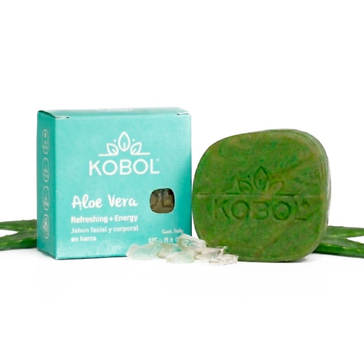 [JBAV130] Jabón Dermolimpiador Vegano de Aloe Vera